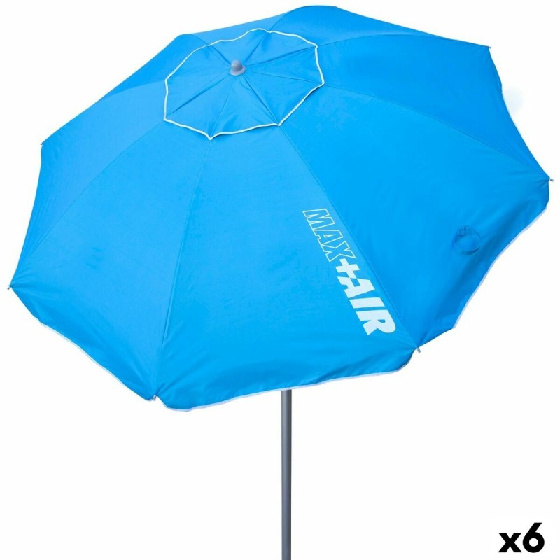 Aktive Parapluie Aktive Bleu 220 x 207,5 x 220 cm (6 Unités)
