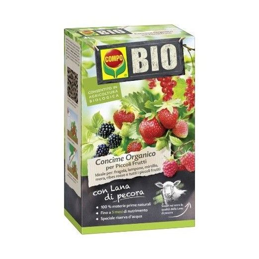 Compo Bio Concime Organico Per Piccoli Frutti 750gr