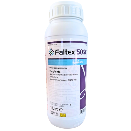 Faltex 50 Sc Syngenta Fungicida Peronospora Escoriosi A Base di Folpet 1-10 lt