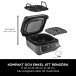 NINJA Barbecue Portatile NINJA AG351EU 5EN1 Metallo Acciaio inossidabile