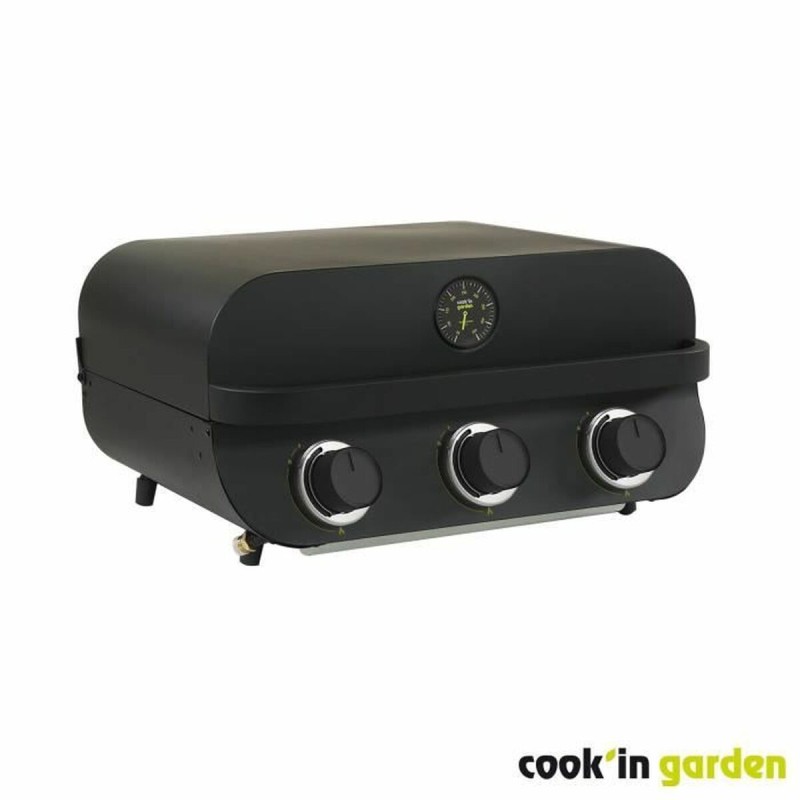 Cook'in Garden Barbecue Portatile Cook'in Garden Metallo 60 x 40 cm