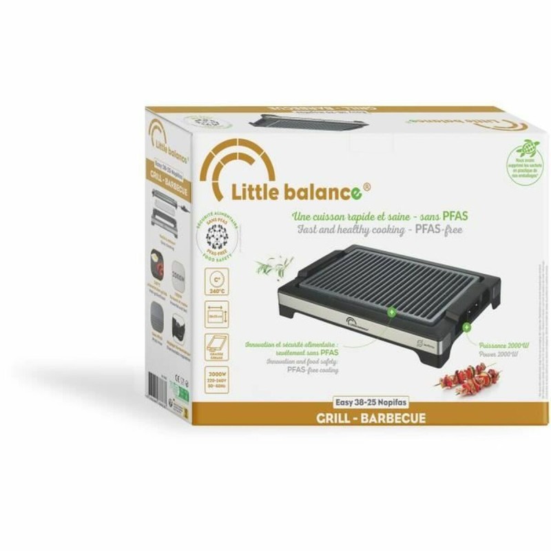 Little Balance Barbecue Portatile Little Balance Easy Nopifas Metallo Plastica