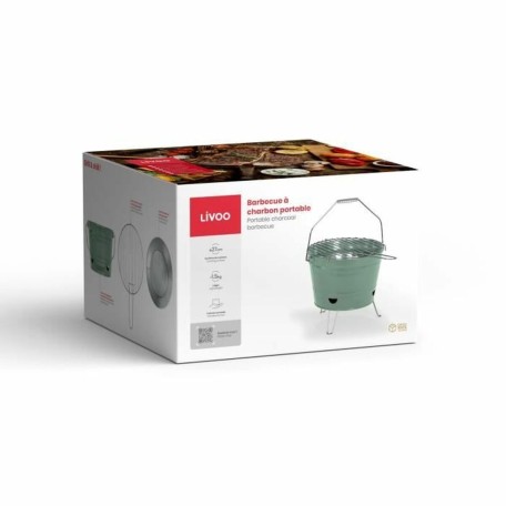 Barbecue Portatile Livoo DOC327V Metallo Acciaio