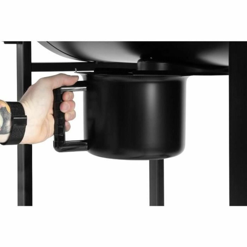 Fieldmann Barbecue à Charbon avec Couvercle et Roulettes Fieldmann FZG 1004 Noir Rond