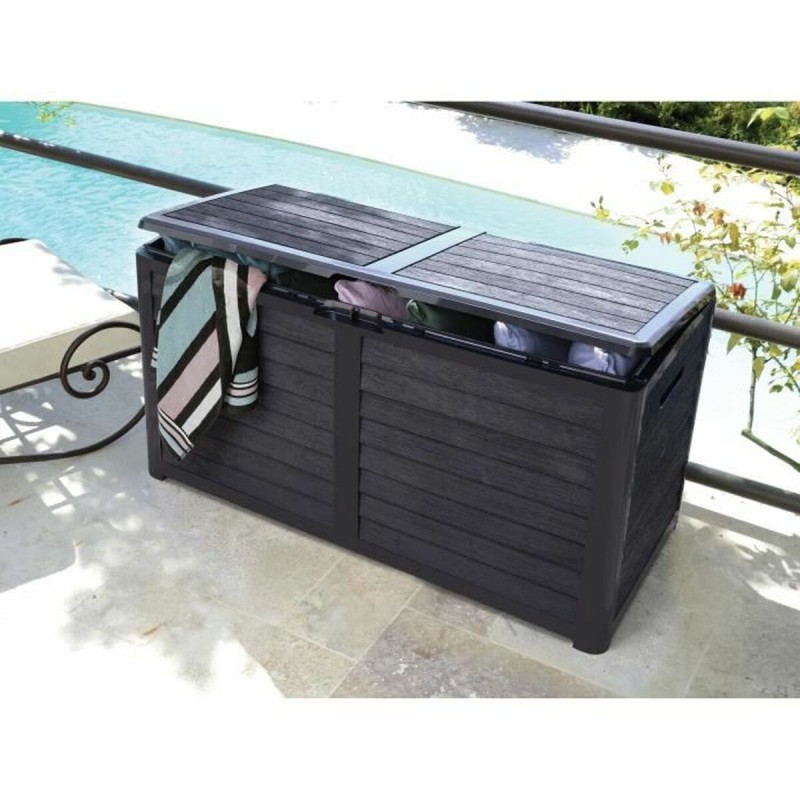 EDA Coffre EDA Gris foncé Plastique