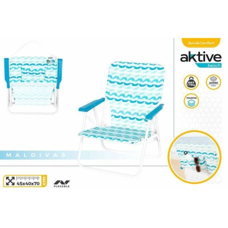 Chaise Pliante Aktive 45 x 40 x 70 cm