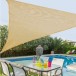 BigBuy Home Vela parasole Vela sombreo Verde 500 x 500 x 0,5 cm Tenda