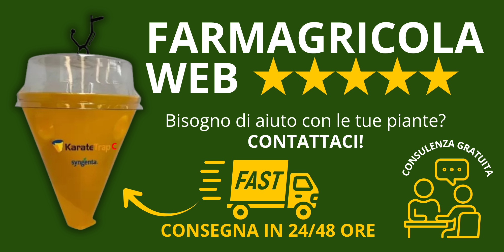 Karate Trap C Syngenta trappola per mosca della frutta