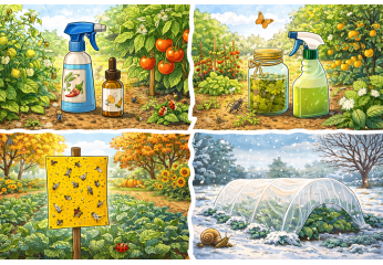 Cosa usare contro gli insetti nell’orto: rimedi per ogni stagione
