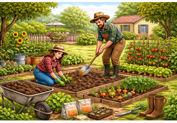 Come creare un orto in giardino: guida per iniziare bene