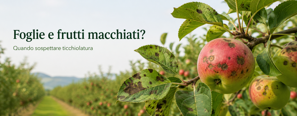 Foglie e frutti macchiati: quando sospettare ticchiolatura nel frutteto