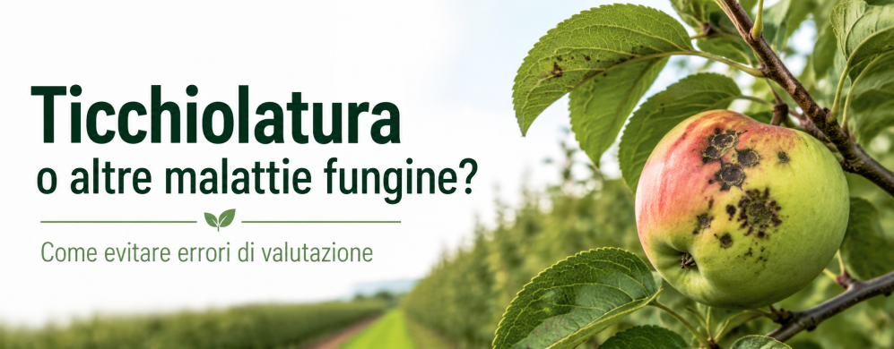 Ticchiolatura o altre malattie fungine? Come evitare errori di valutazione
